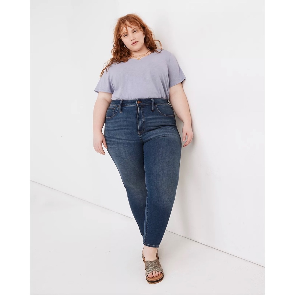 NWT Madewell High-Rise Roadtripper Supersoft Jeans Size 37W